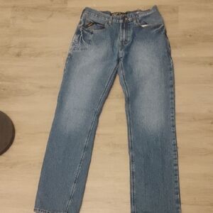 Ariat Rebar M4 Relaxed Boot Blue Jeans Men's Size 32x34